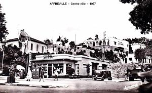 AFFREVILLE - CENTRE VILLE 1957